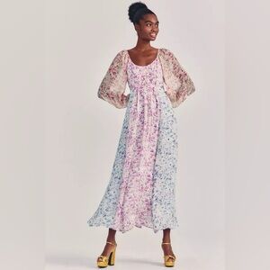 EUC LoveShackFancy Cosgrove Sweet Kisses Maxi Dress Size 6